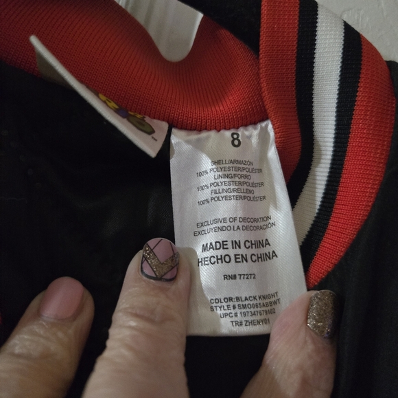 sz 8 boys Super Mario bomber jacket - Picture 6 of 7